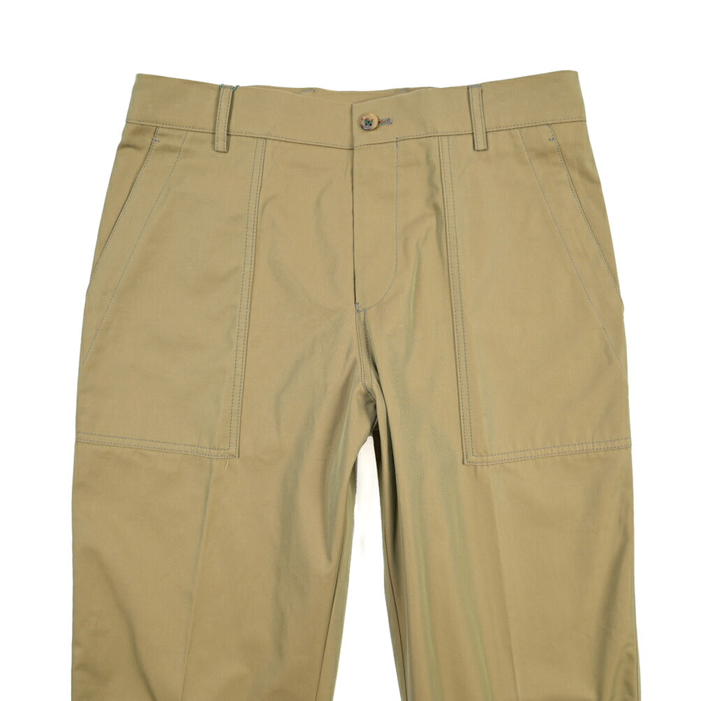 SUMMER SALE｜BERWICH “FATIGUE 185” コットン100% ベイカーパンツ (ソラーロ)