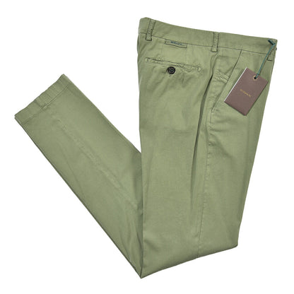 BERWICH “MORELLO-GD” シルク混コットン ノータックスラックス