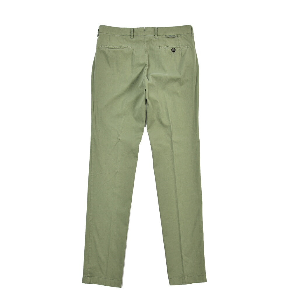 BERWICH “MORELLO-GD” シルク混コットン ノータックスラックス