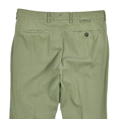 BERWICH “MORELLO-GD” シルク混コットン ノータックスラックス
