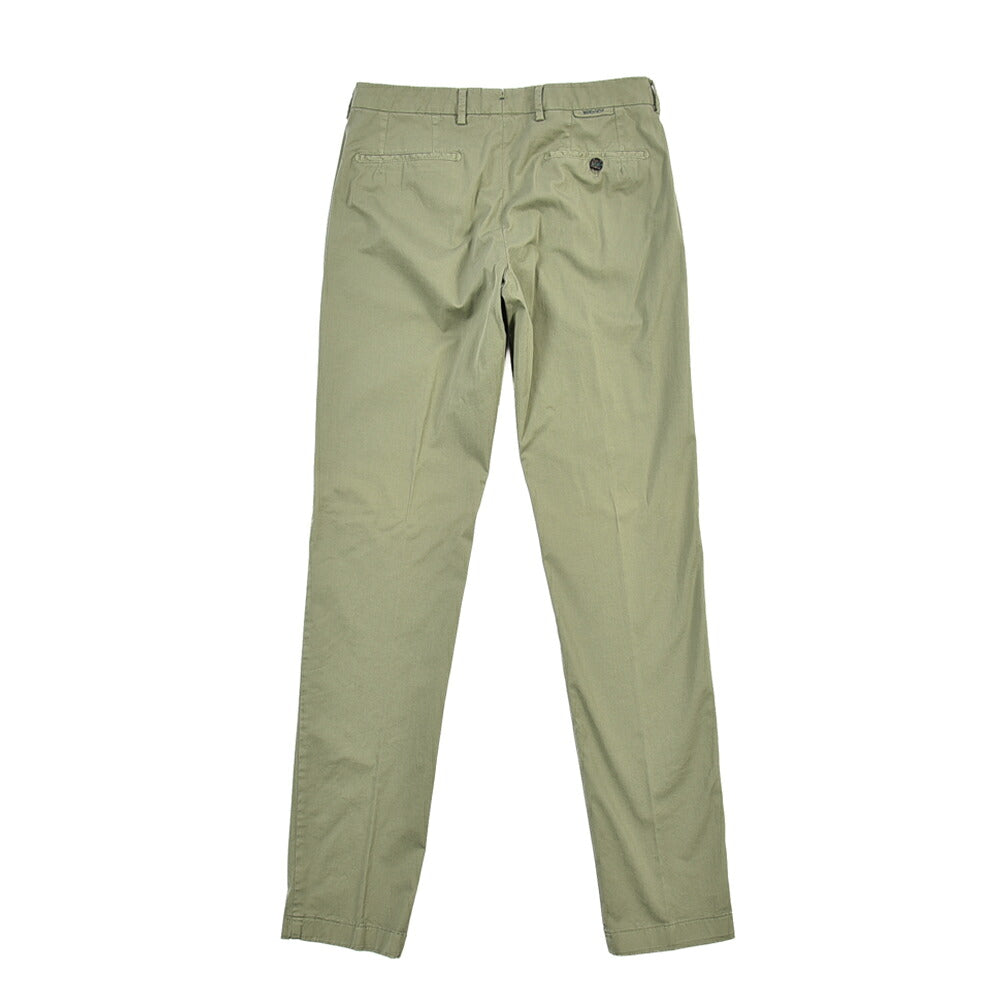 BERWICH “MORELLO-GD” ストレッチコットン ノータックチノパンツ