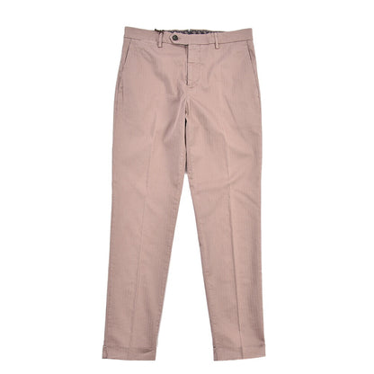 BERWICH “YRETRO-GD” ストレッチコットン ノータックチノパンツ