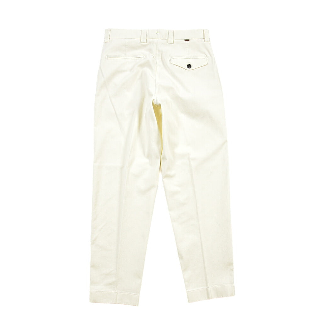 BERWICH “CHIAIAFF-GD” ストレッチコットン ノータックチノパンツ