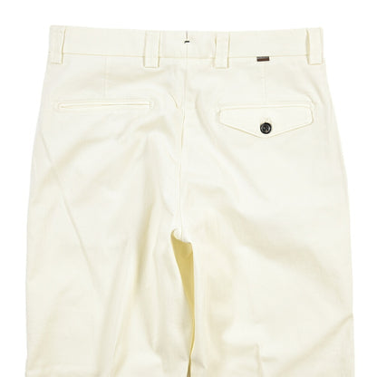 BERWICH “CHIAIAFF-GD” ストレッチコットン ノータックチノパンツ