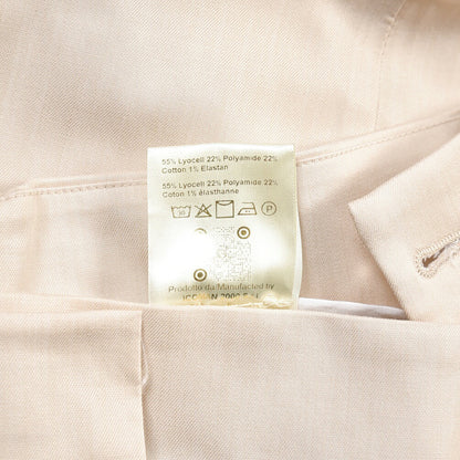 BERWICH “CHIAIA JOGGER” ストレッチコットン ワンタックワイドパンツ