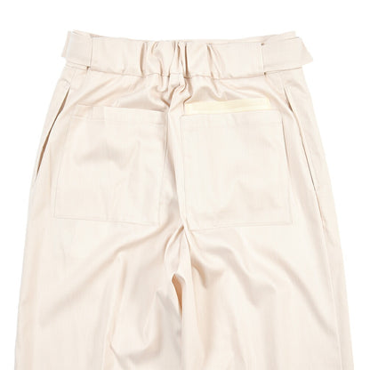 BERWICH “CHIAIA JOGGER” ストレッチコットン ワンタックワイドパンツ