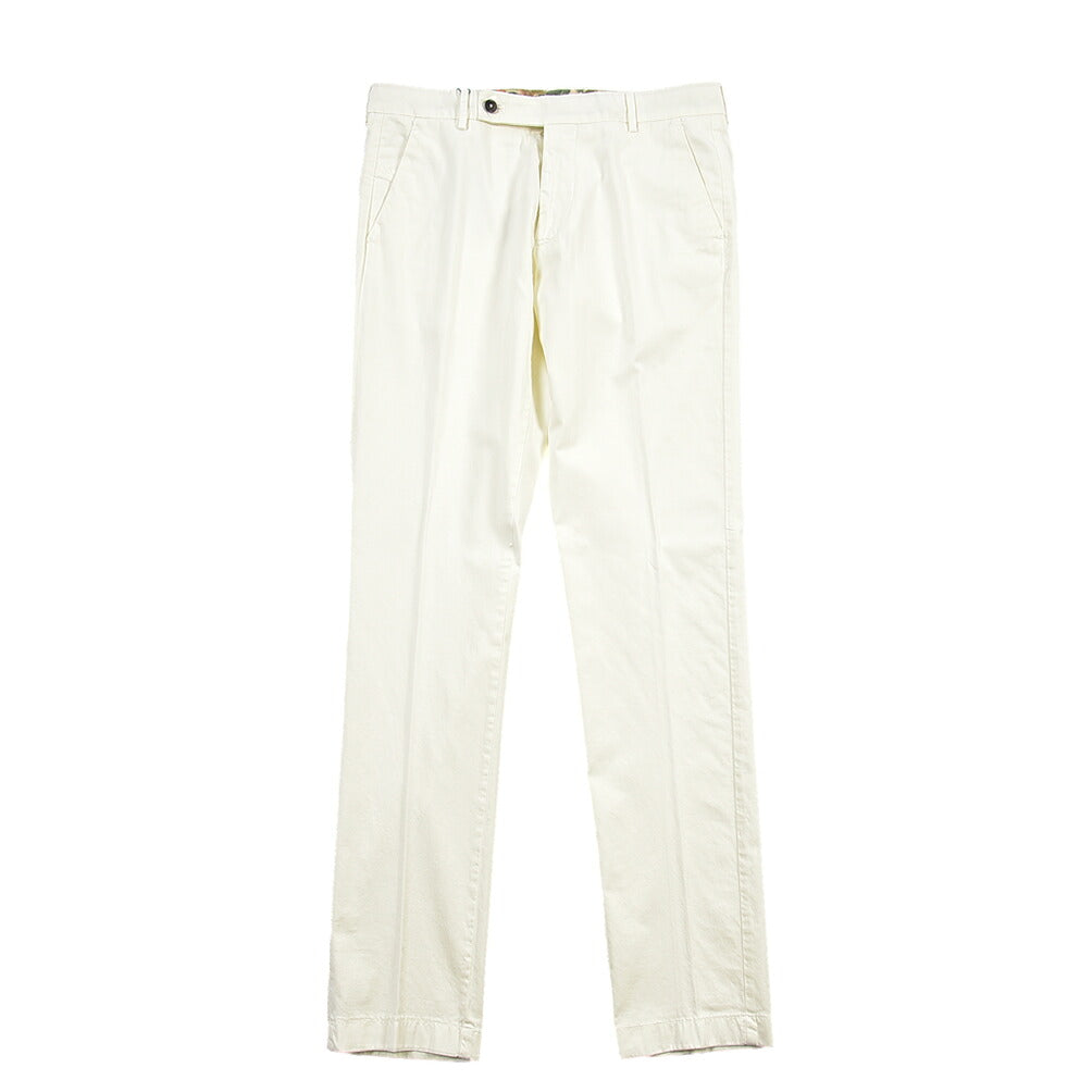 BERWICH “MORELLO-GD” ストレッチコットン ノータックチノパンツ
