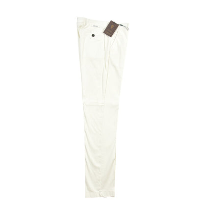 BERWICH “MORELLO-GD” ストレッチコットン ノータックチノパンツ