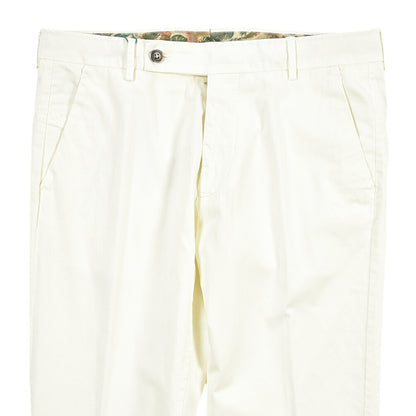 BERWICH “MORELLO-GD” ストレッチコットン ノータックチノパンツ