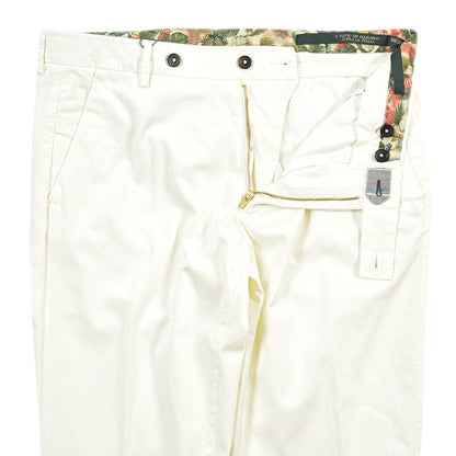 BERWICH “MORELLO-GD” ストレッチコットン ノータックチノパンツ