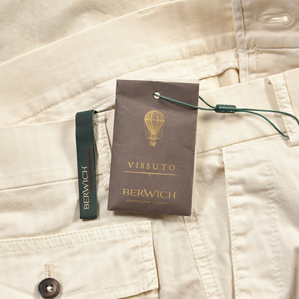 BERWICH “FATIGUE 185-GD” ストレッチコットン ベイカーパンツ