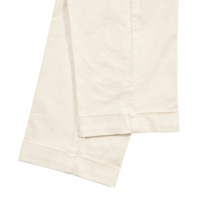 BERWICH “RETRO ELAX-GD” ストレッチコットン ワンタックチノパンツ
