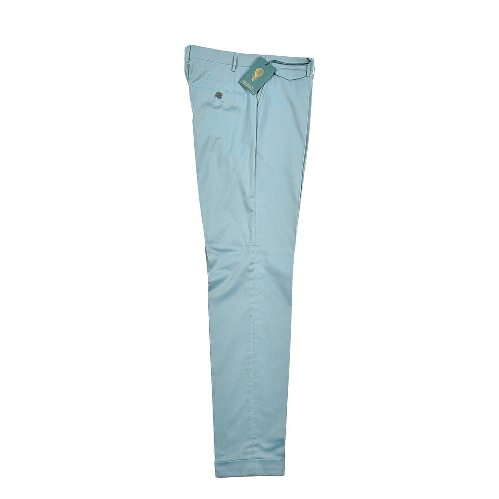 SUMMER SALE｜BERWICH “VULCANO Z” コットン100% ノータックパンツ (ソラーロ)