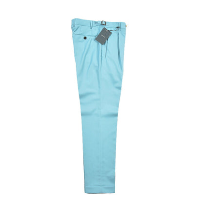 SUMMER SALE｜BERWICH “RETRO LONG” ウール100% ワンタックスラックス / CANONICO製生地