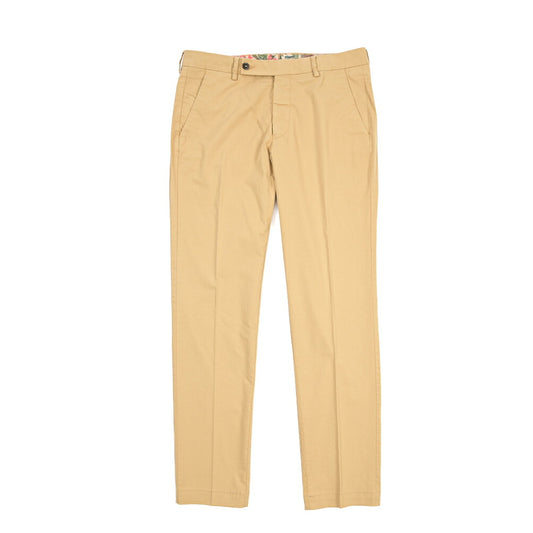 BERWICH “MORELLO-GD” ストレッチコットン ノータックチノパンツ