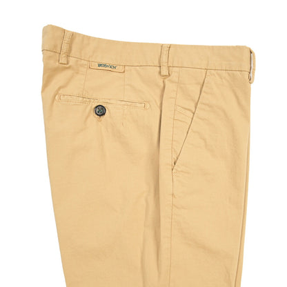 BERWICH “MORELLO-GD” ストレッチコットン ノータックチノパンツ