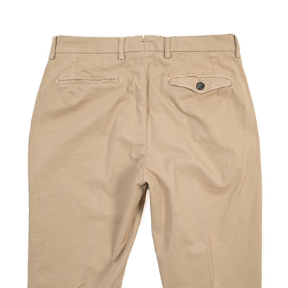 BERWICH “RETRO THECA 1P” ストレッチコットン ワンタックチノパンツ