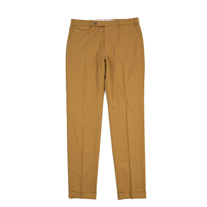 BERWICH “VULCANO Z” コットン100% ノータックチノパンツ (ソラーロ)