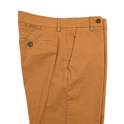 BERWICH “MORELLO-GD” ストレッチコットン ノータックチノパンツ