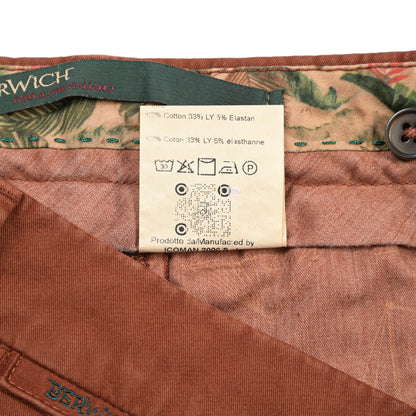 BERWICH “MORELLO-GD” リヨセル混コットン ストレッチパンツ