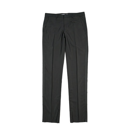 EMPORIO ARMANI シルク混ウール タキシードスラックス