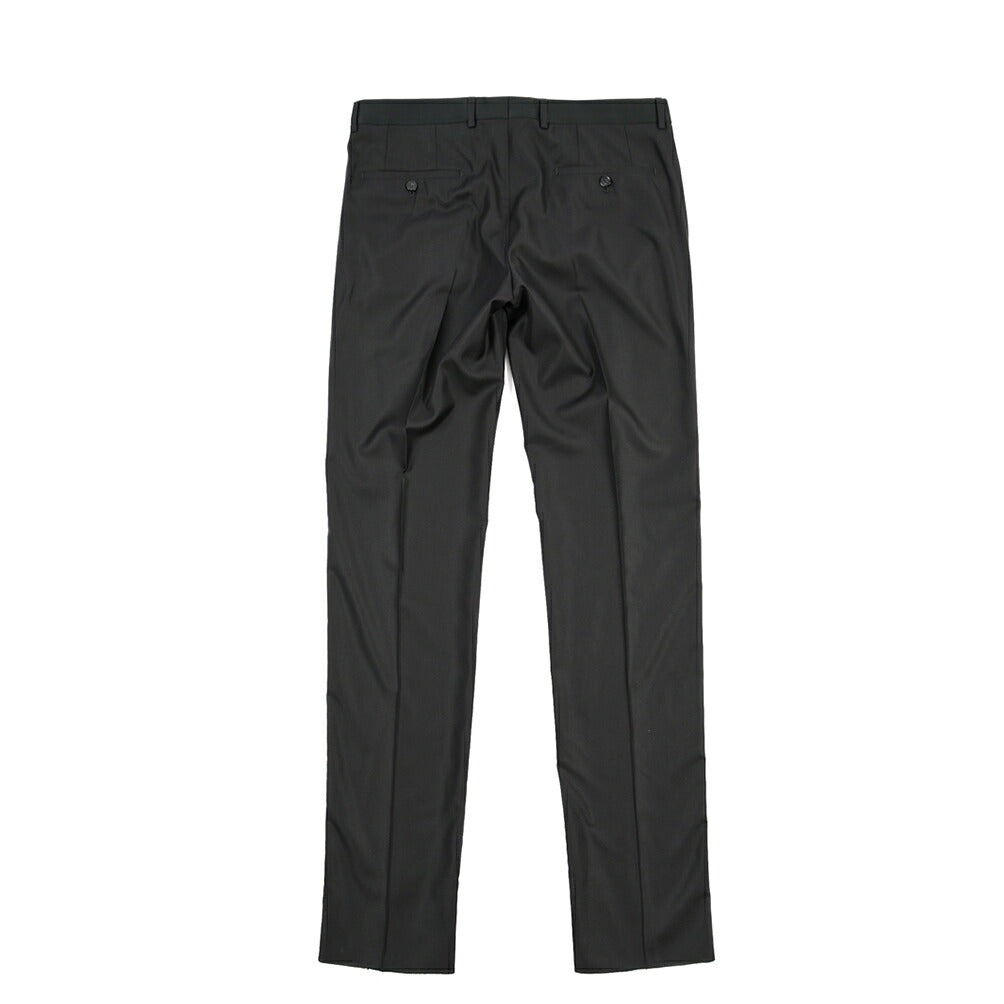 EMPORIO ARMANI シルク混ウール タキシードスラックス