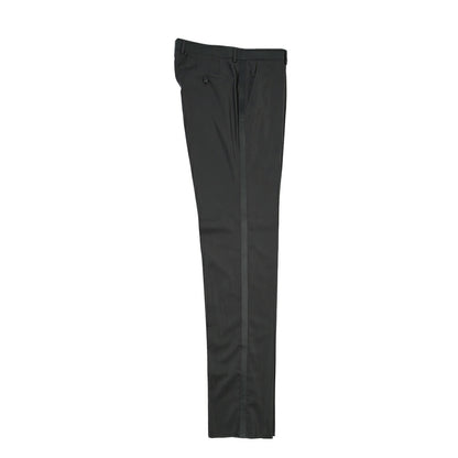 EMPORIO ARMANI シルク混ウール タキシードスラックス