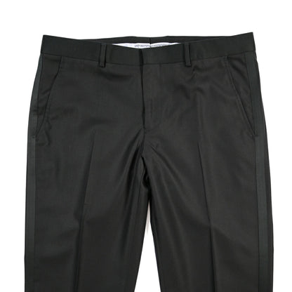 EMPORIO ARMANI シルク混ウール タキシードスラックス