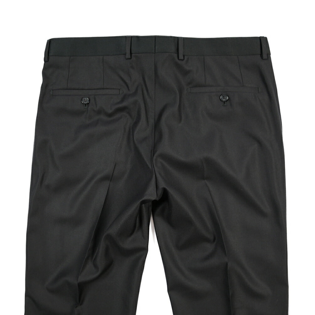 EMPORIO ARMANI シルク混ウール タキシードスラックス