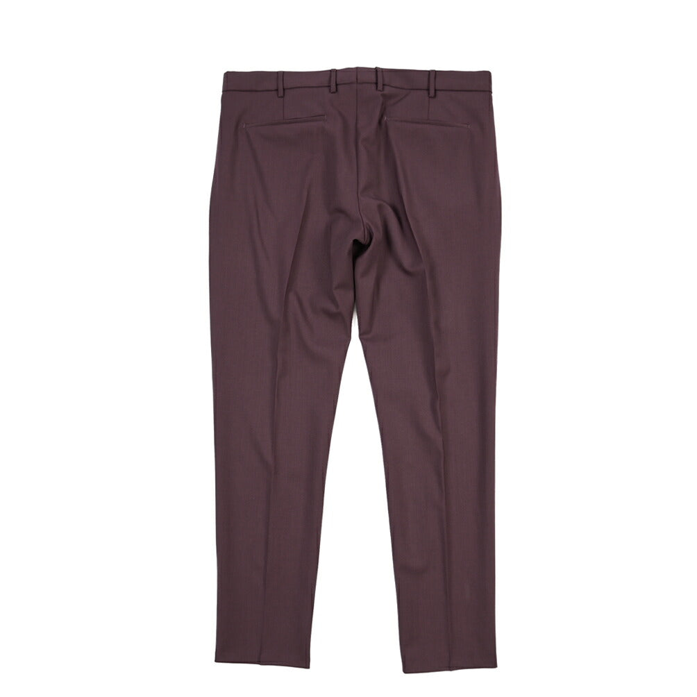 PT TORINO Edge “DIECI” ストレッチウール ワンタックスキニースラックス