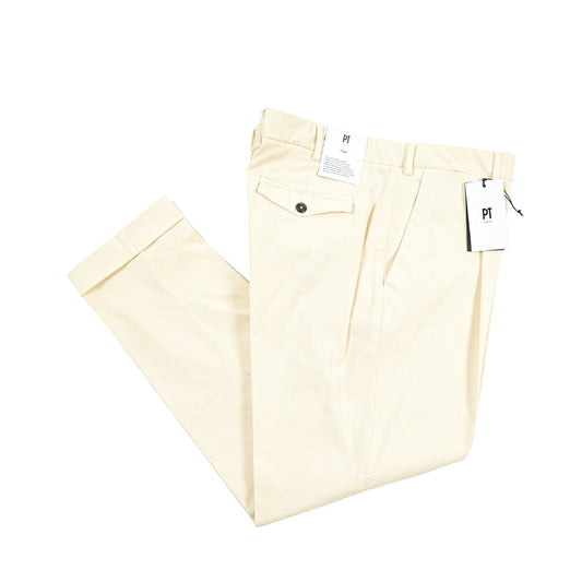 PT TORINO Edge “REBEL FIT” ストレッチコットン ワンタックパンツ