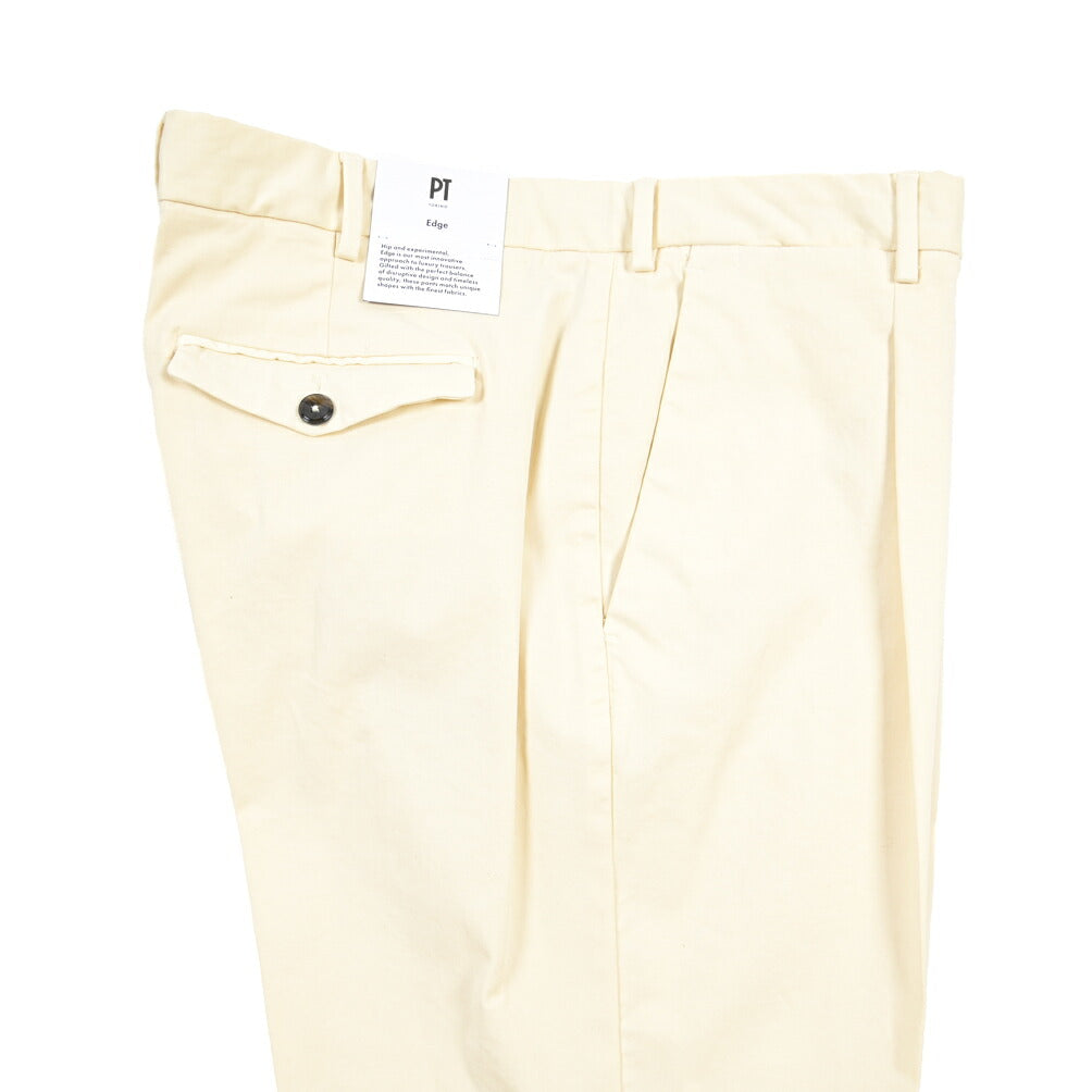 PT TORINO Edge “REBEL FIT” ストレッチコットン ワンタックパンツ