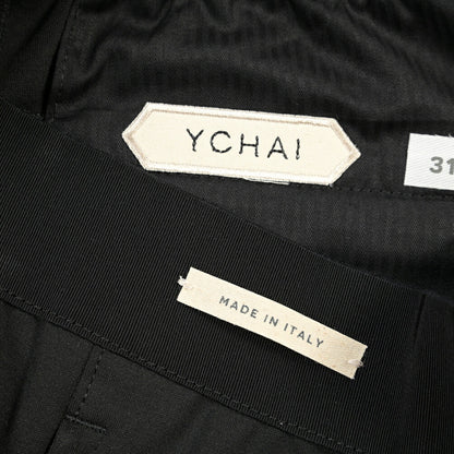 SUMMER SALE｜YCHAI “TORPEDO” レーヨン混 ノータックジョージーパンツ / SLIM FIT