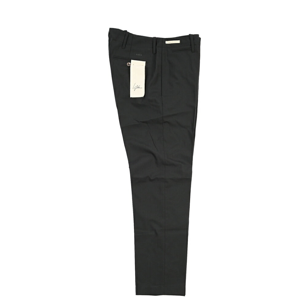 YCHAI ストレッチウール ノータックパンツ / TAPERED FIT
