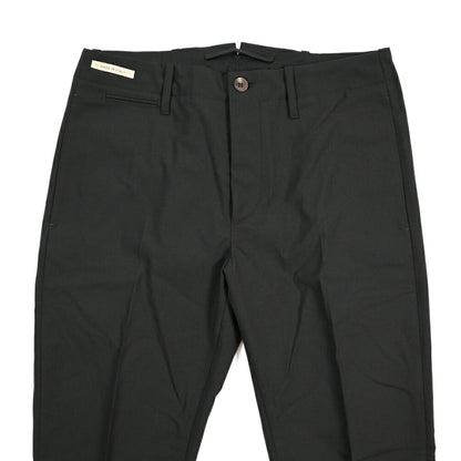 YCHAI ストレッチウール ノータックパンツ / TAPERED FIT