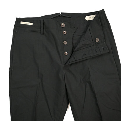 YCHAI ストレッチウール ノータックパンツ / TAPERED FIT