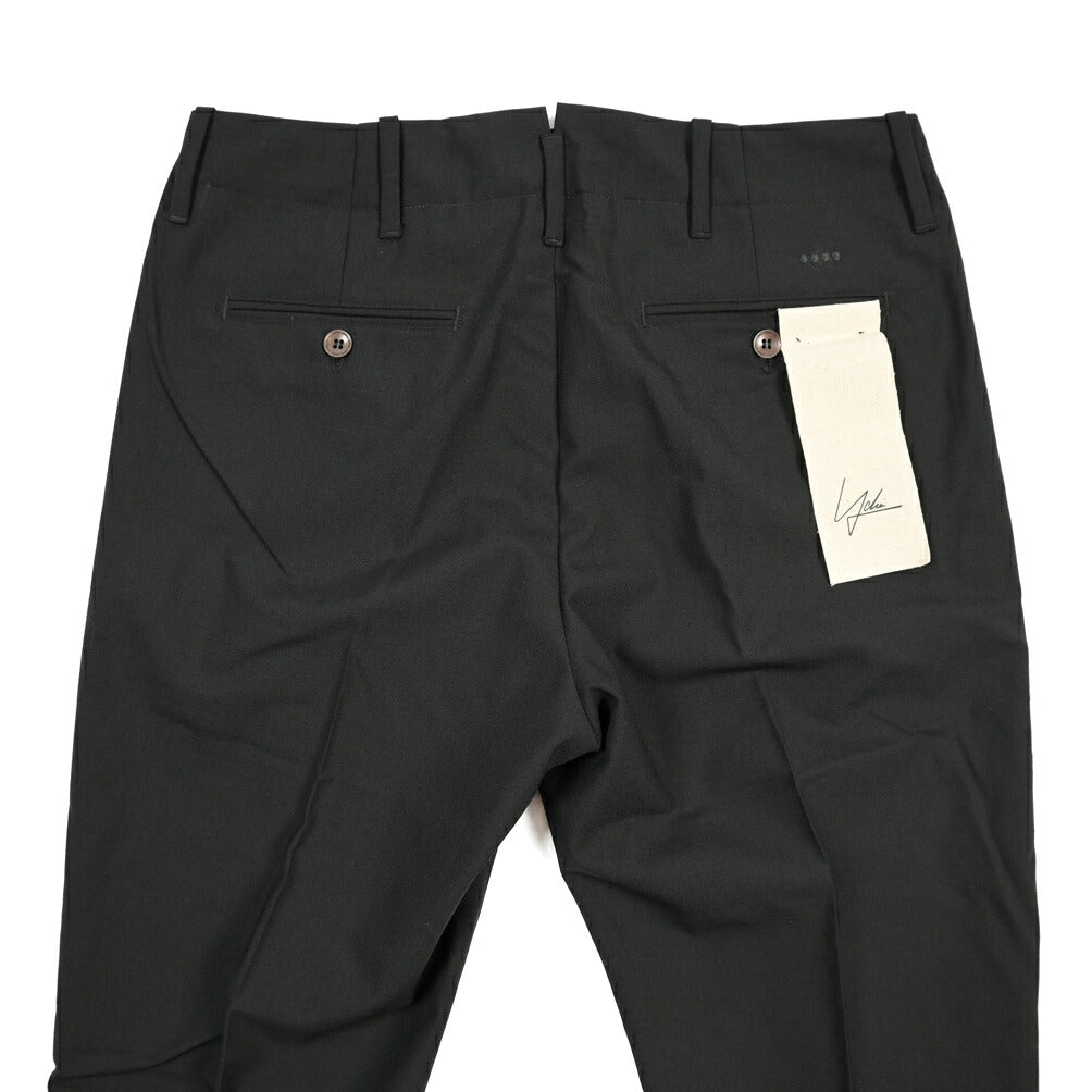YCHAI ストレッチウール ノータックパンツ / TAPERED FIT