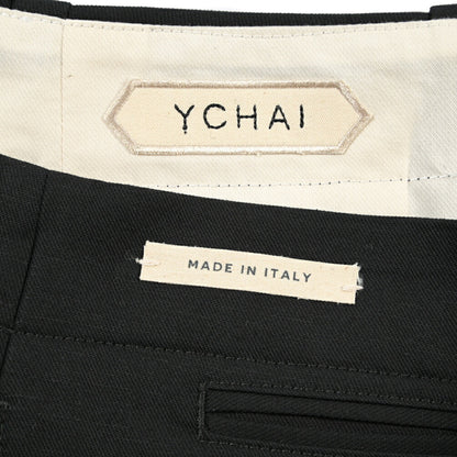 SUMMER SALE｜YCHAI “ROBUSTO” リネン混コットン ノータックパンツ / TAPERED FIT