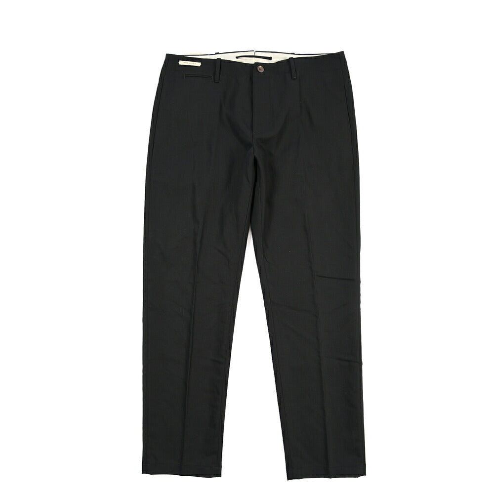 SUMMER SALE｜YCHAI “ROBUSTO” リネン混コットン ノータックパンツ / TAPERED FIT