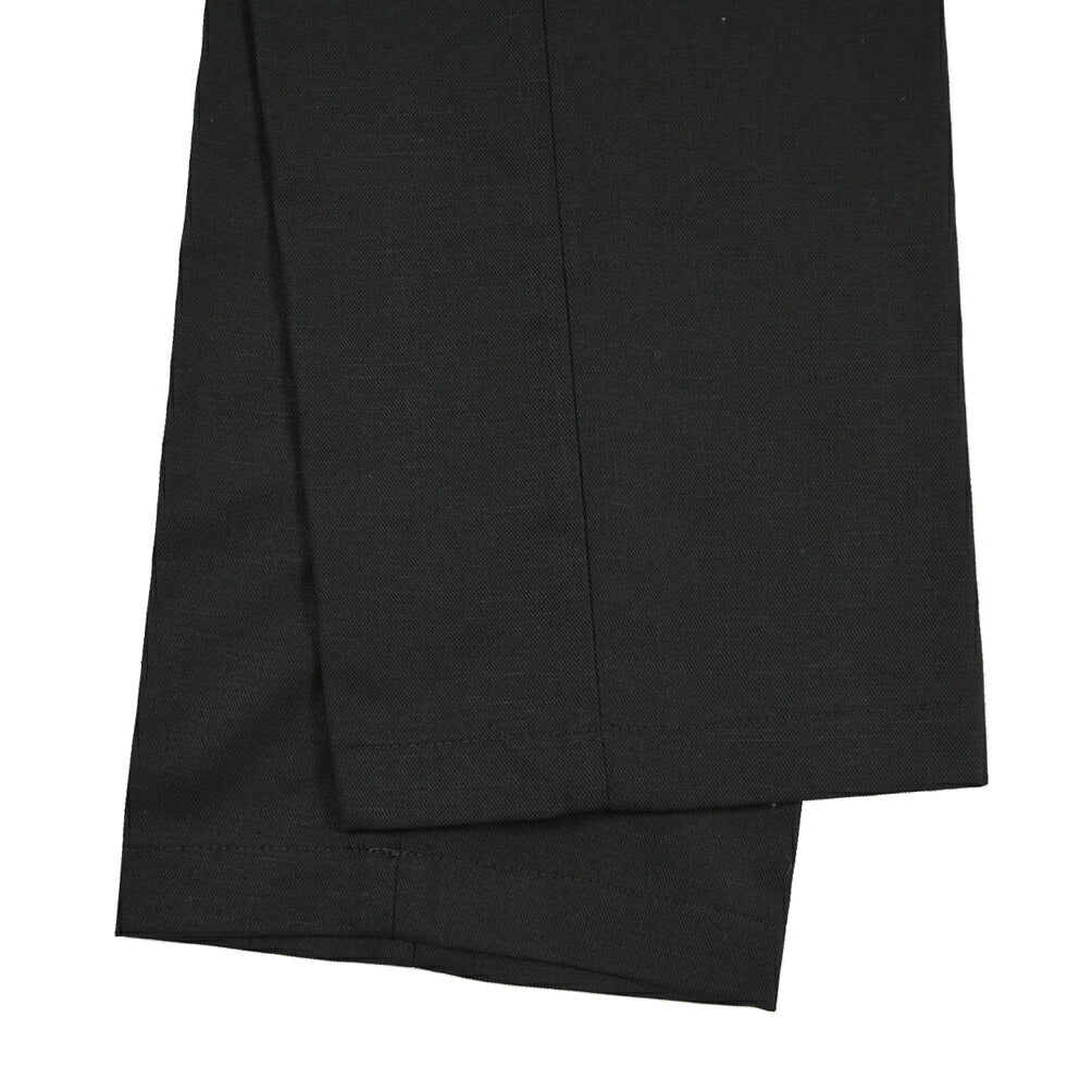 SUMMER SALE｜YCHAI “ROBUSTO” リネン混コットン ノータックパンツ / TAPERED FIT