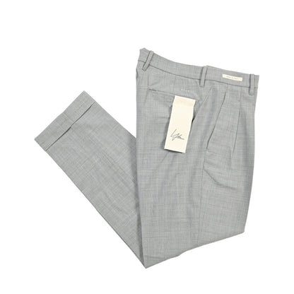 SUMMER SALE｜YCHAI ストレッチウール ツータックスラックス / TAPERED FIT