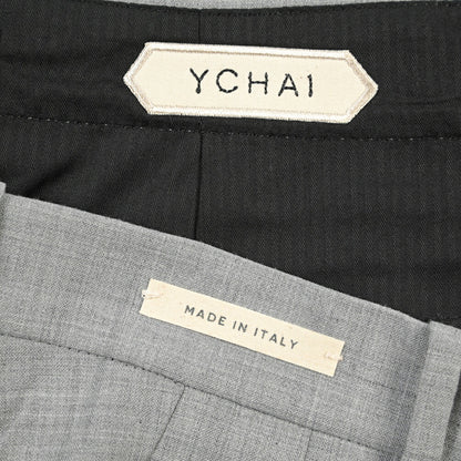 SUMMER SALE｜YCHAI ストレッチウール ツータックスラックス / TAPERED FIT