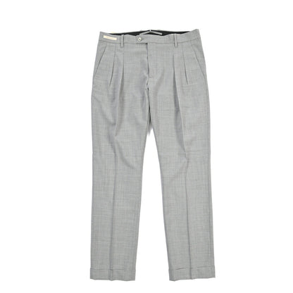 SUMMER SALE｜YCHAI ストレッチウール ツータックスラックス / TAPERED FIT