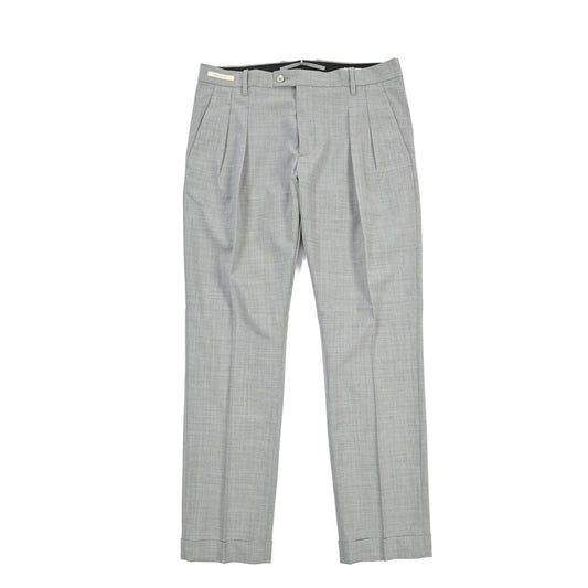 SUMMER SALE｜YCHAI ストレッチウール ツータックスラックス / TAPERED FIT