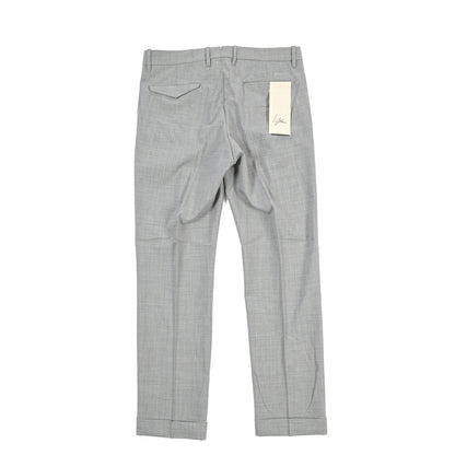 SUMMER SALE｜YCHAI ストレッチウール ツータックスラックス / TAPERED FIT