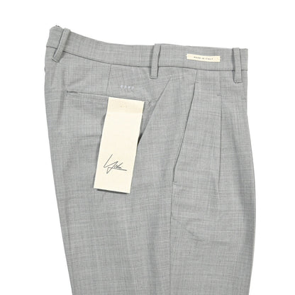 SUMMER SALE｜YCHAI ストレッチウール ツータックスラックス / TAPERED FIT