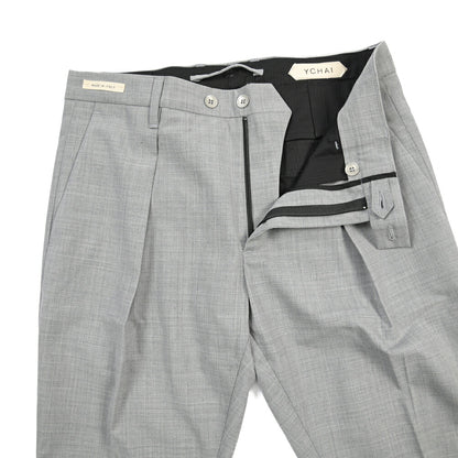 SUMMER SALE｜YCHAI ストレッチウール ワンタックスラックス