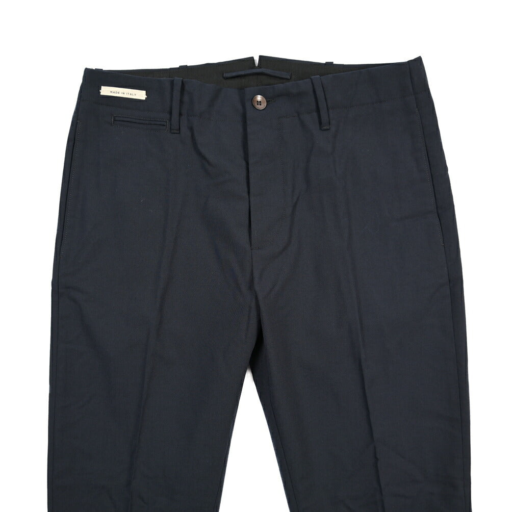 SUMMER SALE｜YCHAI “ROBUSTO” リネン混コットン ノータックパンツ / TAPERED FIT