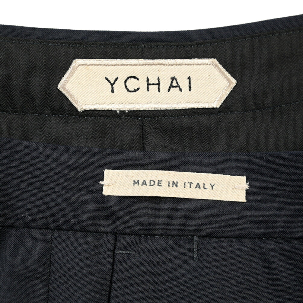 SUMMER SALE｜YCHAI “PANATELA” ストレッチウール ノータックスラックス / SKINNY FIT