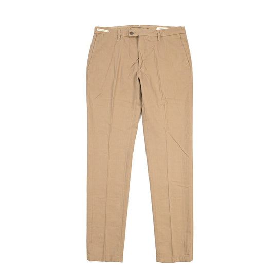 SUMMER SALE｜YCHAI リネン混コットン ノータックパンツ / SKINNY FIT